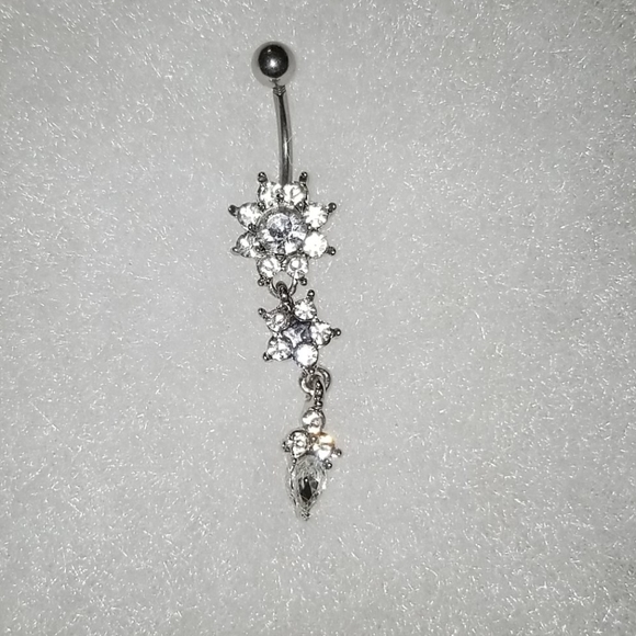 Dangle belly ring - Picture 3 of 3